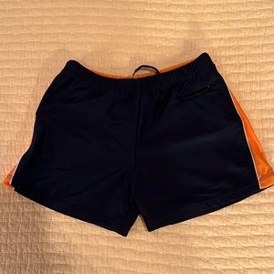 Square cut swim suit